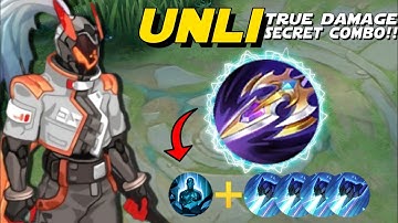 ALPHA IS SUCH A MONSTER WITH THIS OP UNLI TRUE DAMAGE COMBO!! | ALPHA BEST BUILD AND EMBLEM 2023