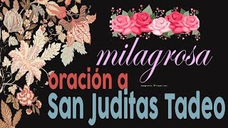 Oración milagrosa a San Juditas Tadeo