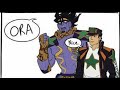 Summon Star Platinum (Full JOJO comic dub)