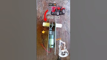 मिनी ट्रैक्टर 🚜"GEARBOX"MODIFIED 🛠️ YOUTUBE 🥵 viral project video PART37 #viral #gearbox #experiment