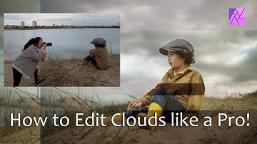 Edit Clouds like a Pro [ Behind the Scene shoot ] Affinity Photo