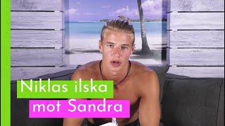 "Hon sa att jag tänker med fel kroppsdel" - Niklas om tjafset med Sandra I Love Island Sverige 2018