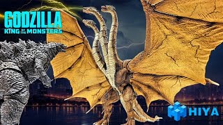 Hiya Toys super articulated KING GHIDORAH!!! Godzilla King of the Monsters Review!!!