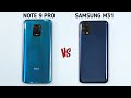 Redmi Note 9 Pro vs Samsung M31 Speed Test & Camera Test