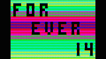 Forever logo - 1k intro