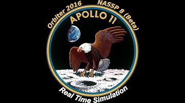 Orbiter 2016 | Apollo 11 Real Time Simulation (NASSP 8) | Part 11/17 (Flight Day 5 to Flight Day 6)