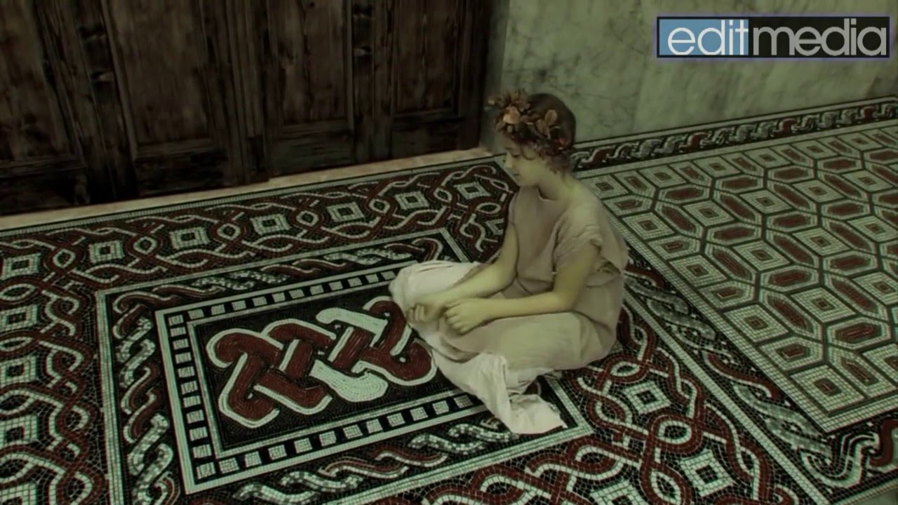 Peristilo romano de Santa Rosa | Reconstrucción virtual