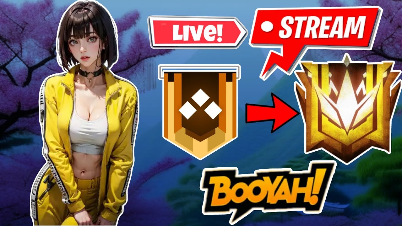 Free Fire Live- New BR Rank Season 40 GrandMaster Push To Top 1 - YouTube