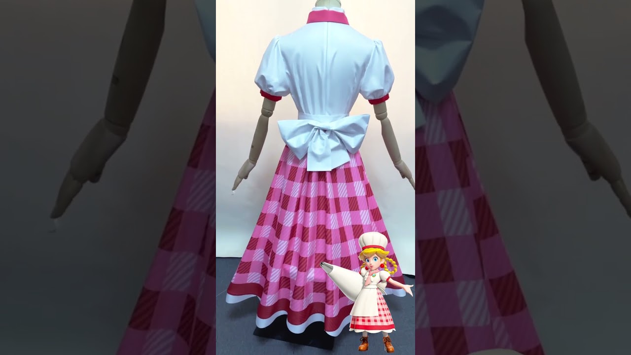 Princess Peach🌸🌸🌸 #costume #suit #dress #outfits #shoes #wig