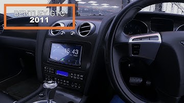 Bentley GTC 2011 Stereo Conversion With Apple Carplay/Android Auto & Digital TV Tuner
