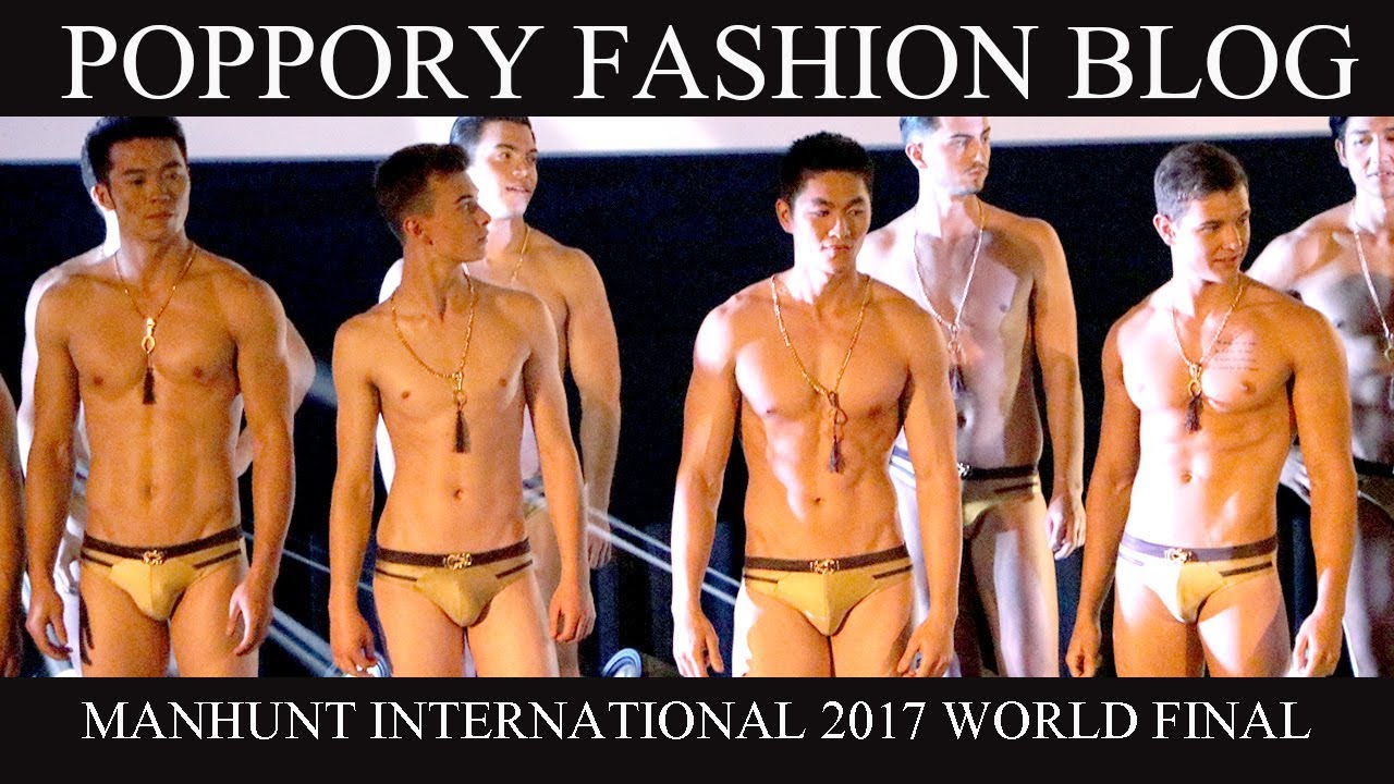 MANHUNT INTERNATIONAL 2017 |  Swimwear  รอบชุดว่ายน้ำ | VDO BY POPPORY