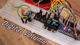 Arduino Digital Audio Volume Control