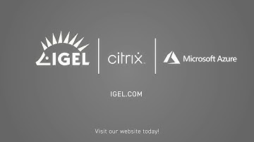 IGEL OS + Citrix + Azure