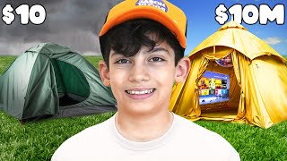 10 Vs 10,000 Extreme Camping