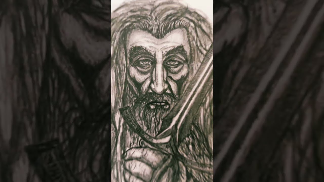 My Lord Of The Ring S Gandalf Drawings