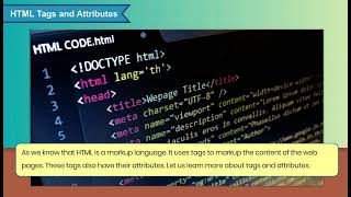 HTML Tags and Attributes for Beginners| PART 2