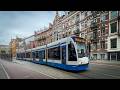 الترام في أمستردام بهولندا 2024
