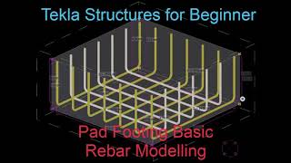 Tekla For Beginners - Basic Pad Footing Modelling