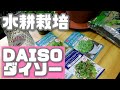 【水耕栽培大学】カンタン！！水耕栽培を始めるならダイソーへGO！！買ってきましたよー