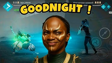 Full Critical Team ! Midnight being Midnight for 10 minutes || Shadow Fight 4 Arena 