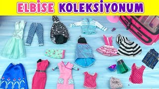 Barbie Elbise Koleksiyonum | YENİ Hobi Odası Turu | EvcilikTV