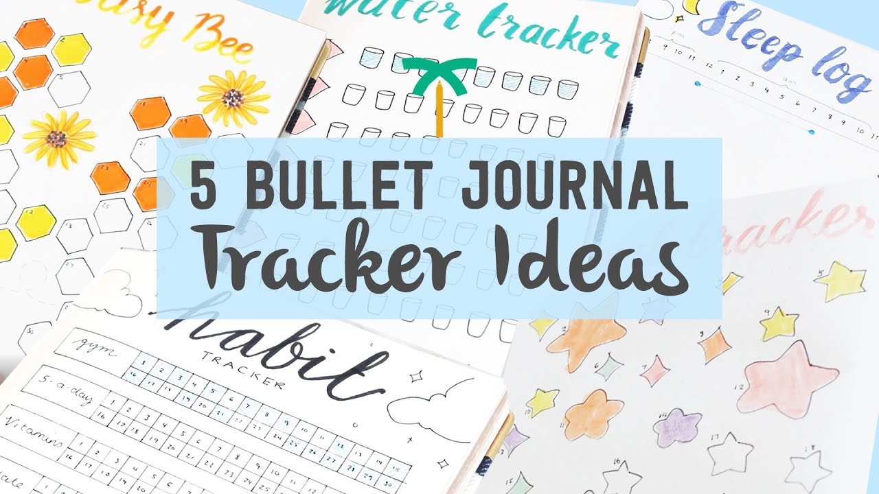 5 Bullet Journal Ideas For Tracking Daily Performance Tracker Ideas Stationery Island Youtube