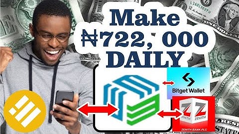 Zenith Bank Sweet Arbitrage with BUSD using BITGET WALLET - Sugerfx