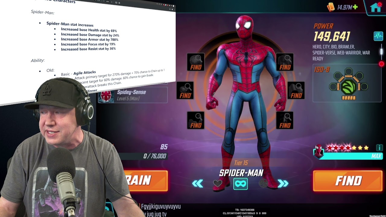 Spider Man REWORK - Spider Gwen Ghost Spider Kit - MARVEL Strike Force - MSF