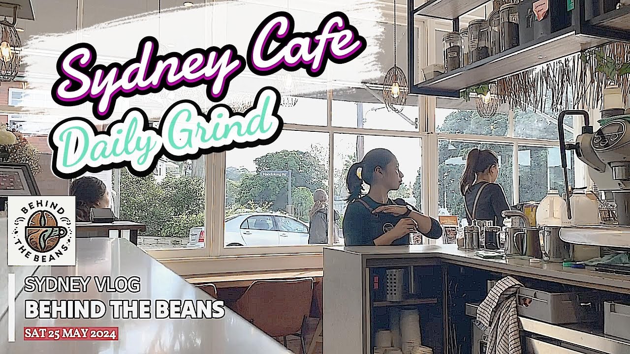 SYDNEY Beaches CAFE DAILY GRIND: Behind the Beans Vlog | Popular Australian Coffee Spot