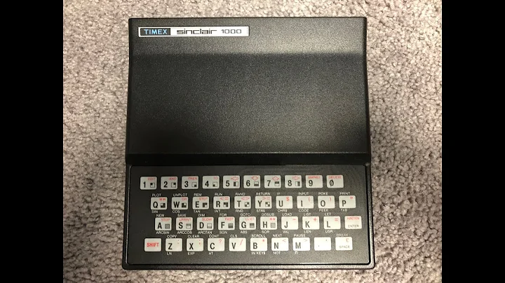 Timex Sinclair 1000 keyboard repair