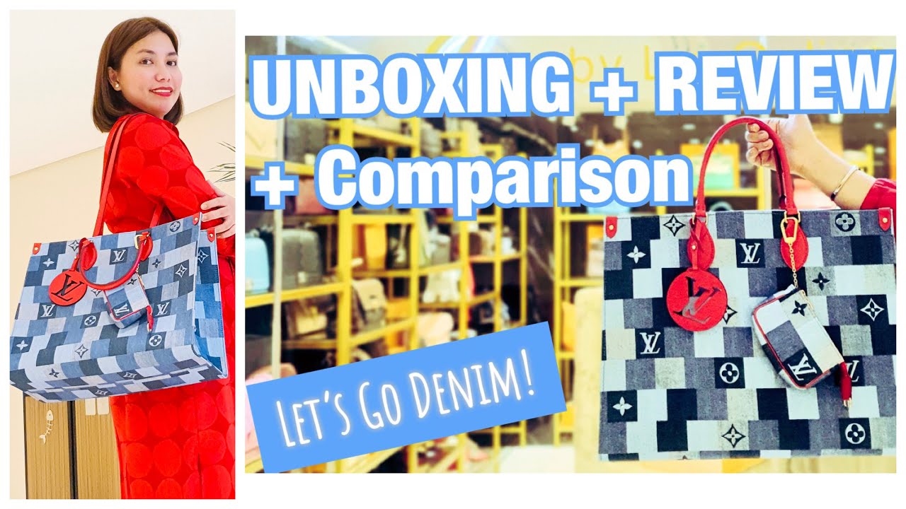 louis vuitton denim patchwork bolsa