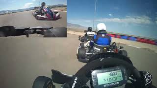 UMC Kart Championship Rd 6 - NSANITY   Master 4 cycle Heat 1