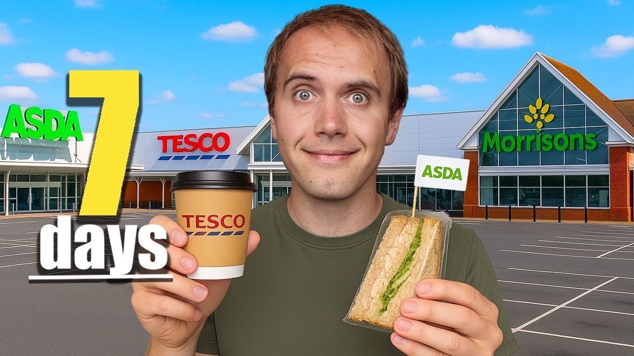 I ONLY Ate Supermarket Cafe Food for 1 Week