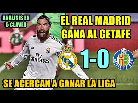 Real Madrid vence a Getafe y se acerca al Atleti en La Liga