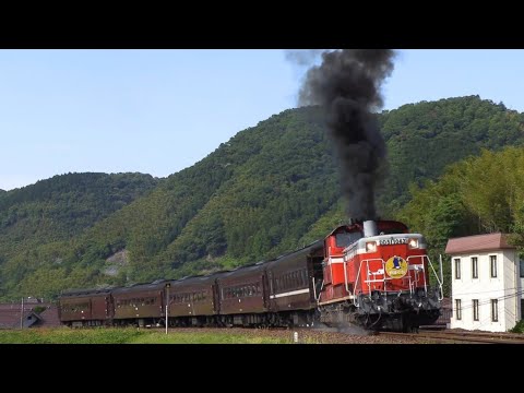 DD51激走！ DLやまぐち号 代走牽引ラストラン 2022.5.29 - YouTube