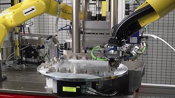 Roboteranlage zur Gehäusefertigung - PPS Automation