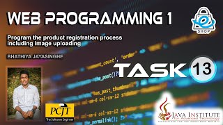 Famous Web Programming 1 | Task 13 | Java Institute | Bhathiya Jayasinghe Net Worth