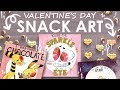 Creating 14 VALENTINE'S Based on SNACKS - Tokyo Treat Unboxing & Creations
