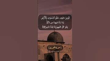 سورة الشورى الآية ٢٧ الى ٢٩ بصوت الشيخ محمد صديق المنشاوي