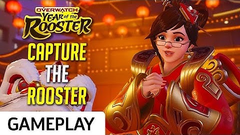 Overwatch - Playing A Complete Round Of Capture The Rooster