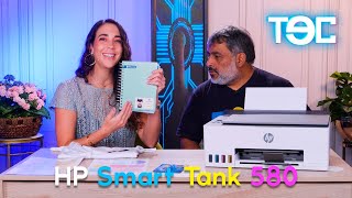 La nueva impresora HP Smart Tank 580 y sus mùltiples usos