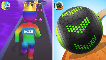 Giant Rush vs Going Balls - All Levels Gameplay Walkthrough - Android/iOS Games | NEW UPDATE