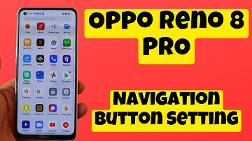 Oppo Reno 8 pro Navigation Button Setting || Change Navigation Bar