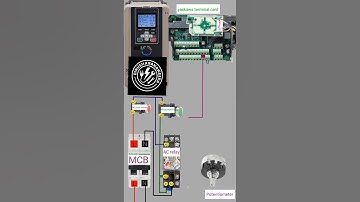 yaskawa ga700 bfd and Potentiometer controlwiring diagram #industrialelectrician #electrician