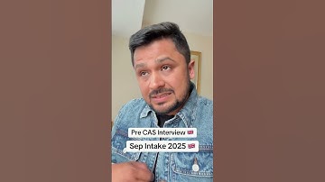 Interview voorafgaand aan CAS van Britse universiteiten #studyinuk #ukstudentvisa #ukstudent