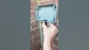 Fitting an outside socket