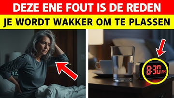 Senioren: Deze Ene Fout Is de Reden Waarom Je ’s Nachts Moet Plassen!