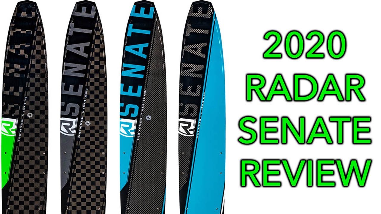 2020 Radar Senate Slalom Water Ski Review Senate Pro Build, Lithium