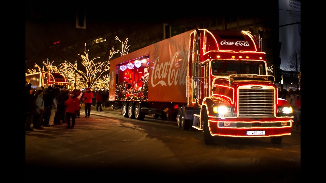 ПРАЗДНИК К НАМ ПРИХОДИТ, новогодняя реклама Кока Колы - Караван Coca-Cola путешествует по России