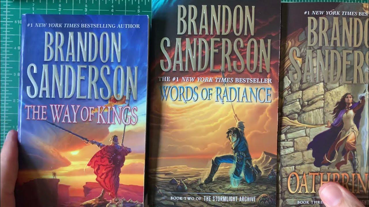 Brandon Sanderson Stormlight Archive 4 HARDCOVER BOOK COMPLETE SET